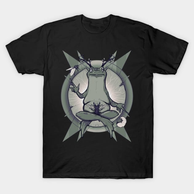 Frogphomet T-Shirt by LVBart